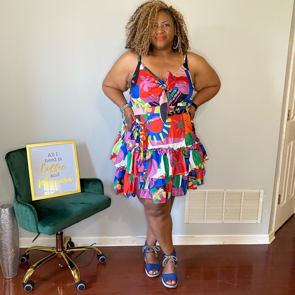 SUMMERTIME RUFFLE DRESS - Picture 2 of 2